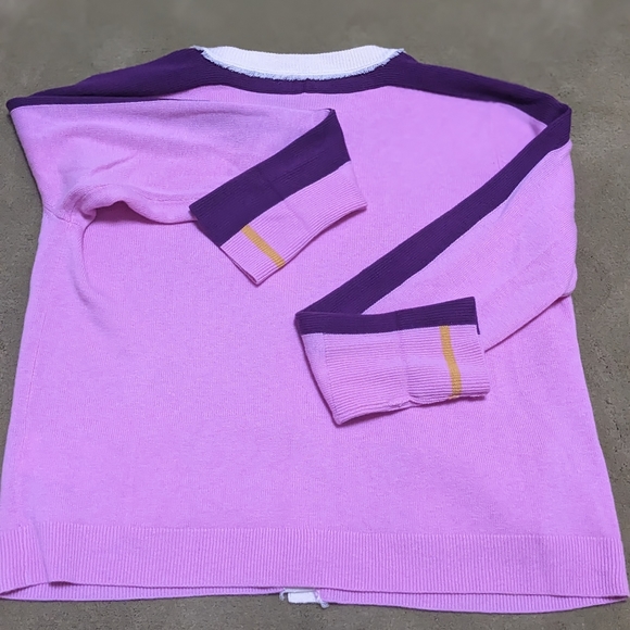 Escada Sport Snowflake Color Block Cardigan - Picture 2 of 7